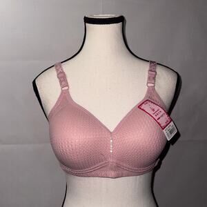 Pink color adjustable strap bra women’s size 38 NWT